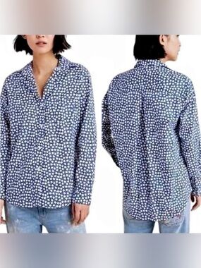 Grayson The Hero
Button Up Daisy Print Oxford Women’s Size 01/XS Preppy Ditsy